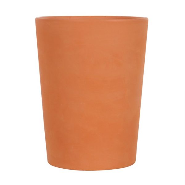 16cm Green Goddess Terracotta Plant Pot - Image 2