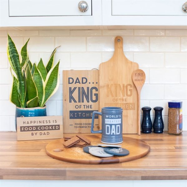 King of the Kitchen Bamboo Chopping Board - Image 3