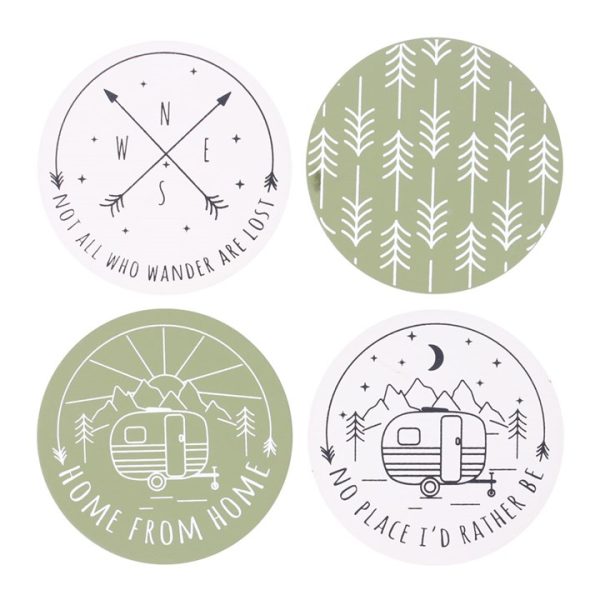 Happy Camper Coaster Set - Image 2