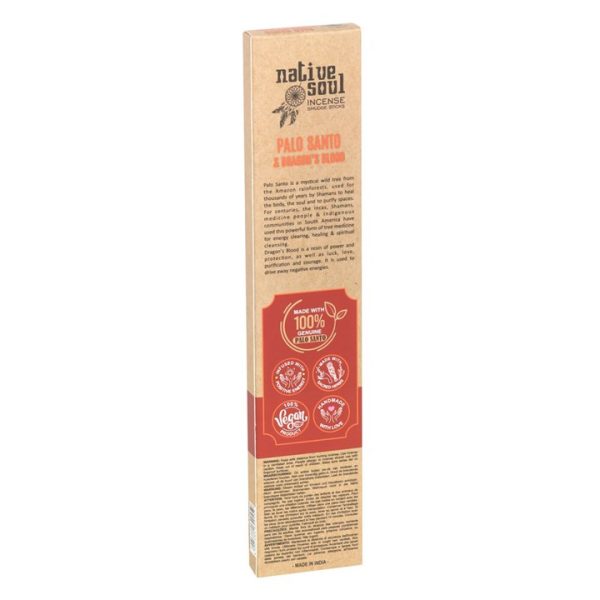 Set of 12 Palo Santo and Dragon's Blood Smudge Incense Sticks - Image 4