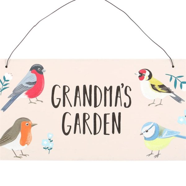 Grandma's Garden British Garden Birds Sign - Image 3