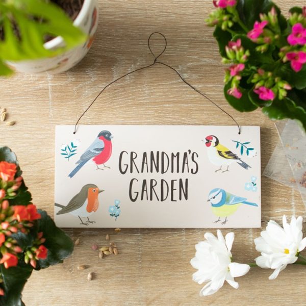 Grandma's Garden British Garden Birds Sign - Image 4