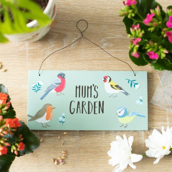 Mum's Garden British Garden Birds Sign - Image 4