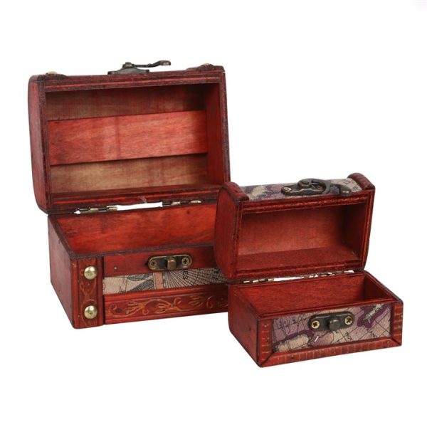 Set of 2 Map Chests - Image 2