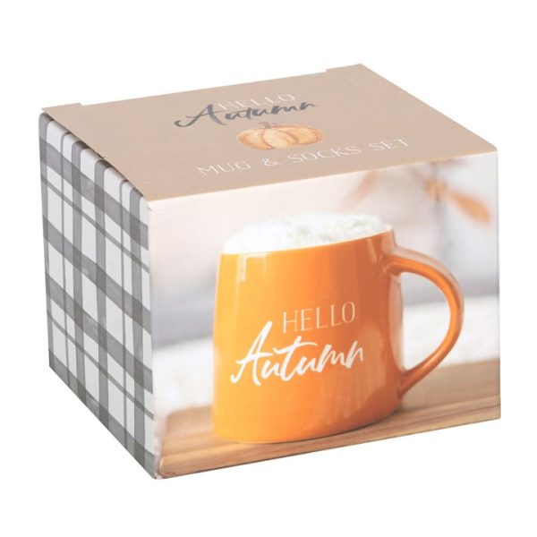 Hello Autumn Mug and Socks Set - Image 4