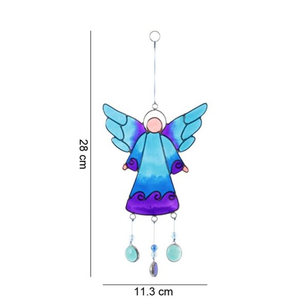 27cm Blue Angel Suncatcher - Image 2