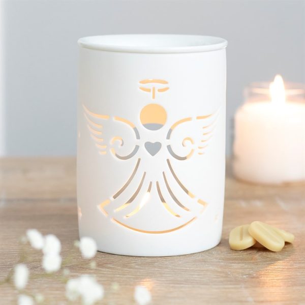 White Angel Cut Out Oil Burner - Image 4