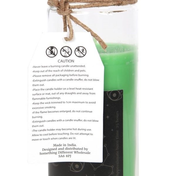 Green Tea 'Luck' Spell Tube Candle - Image 2