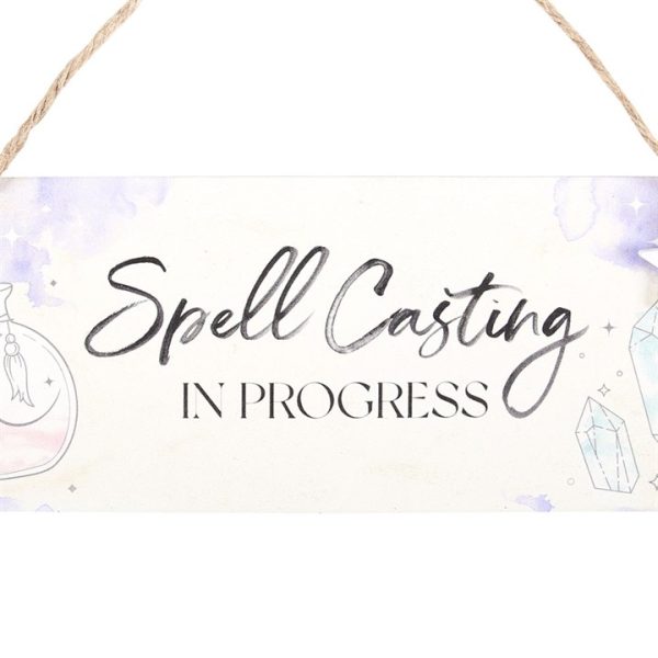 Spell Casting in Progress Hanging Sign - Image 2