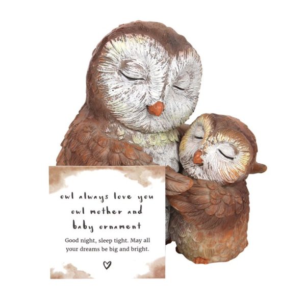 Owl Always Love You Owl Mother and Baby Ornament - Image 3