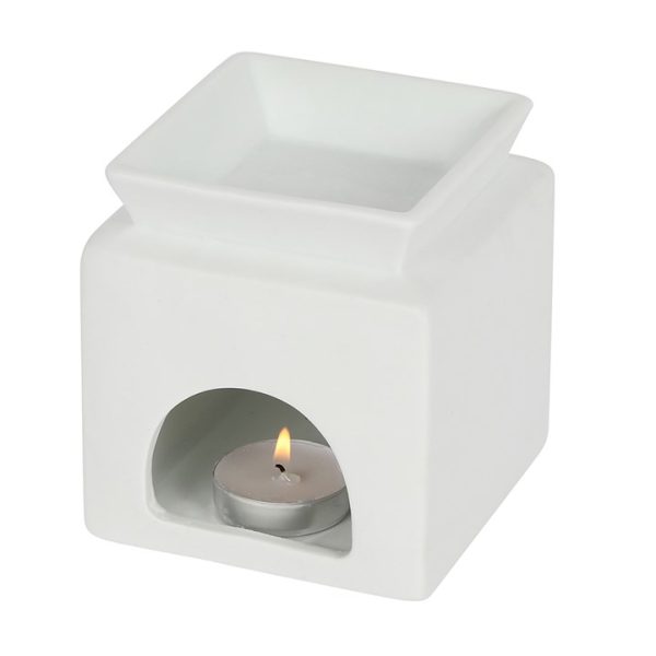 White Family Cut Out Oil Burner - Image 2