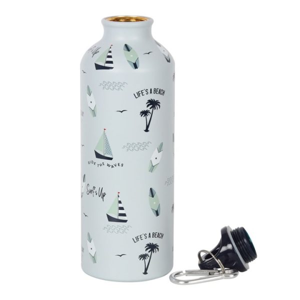 Surf's Up Nautical Metal Water Bottle - Image 2