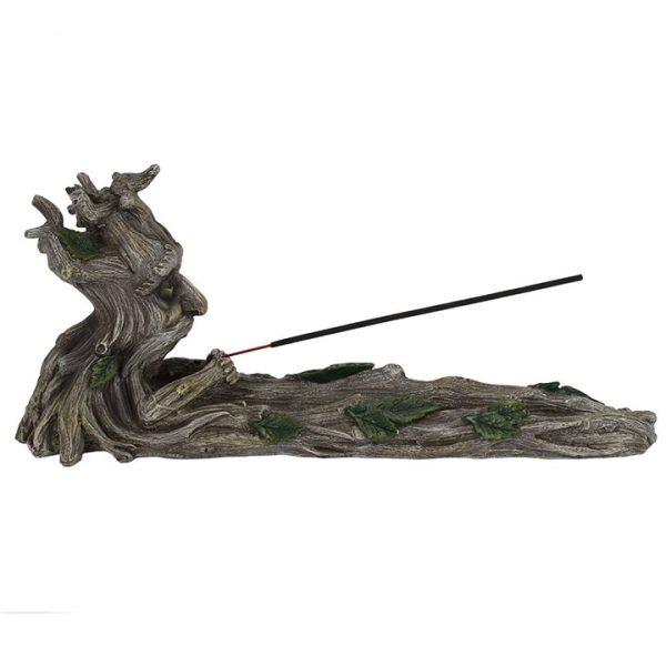 Green Man Incense Stick Holder - Image 2