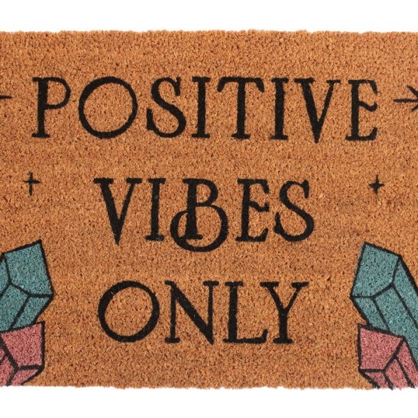 Natural Positive Vibes Only Doormat - Image 2