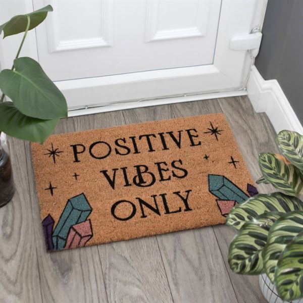 Natural Positive Vibes Only Doormat - Image 4