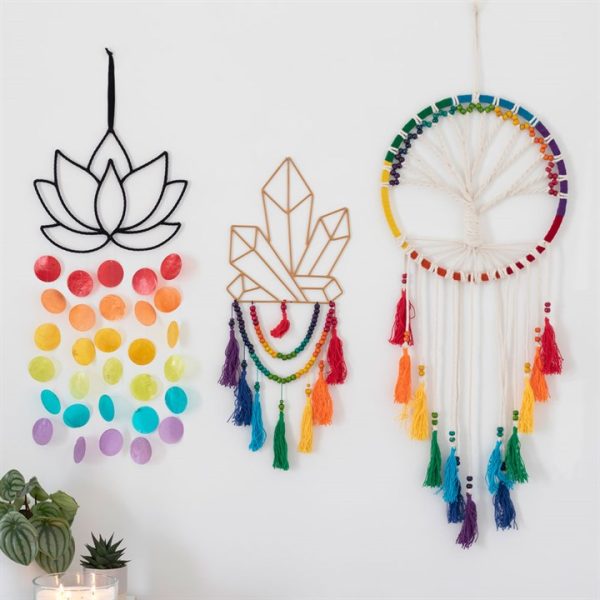 67cm Wire Lotus Hanging Decoration - Image 3