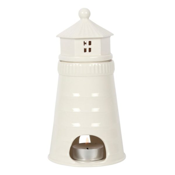 White Lighthouse Oil Burner - Image 3