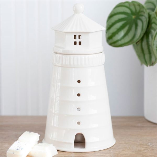 White Lighthouse Oil Burner - Image 5