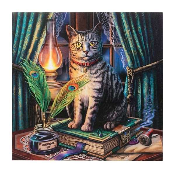 Book of Shadows Light Up Canvas Plaque by Lisa Parker - Image 2