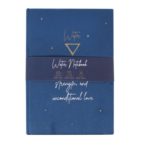 Water Element Velvet A5 Notebook - Image 4