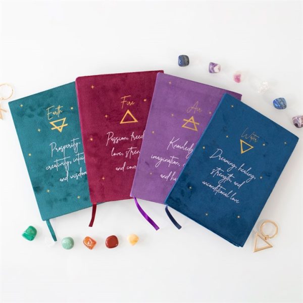 Water Element Velvet A5 Notebook - Image 5