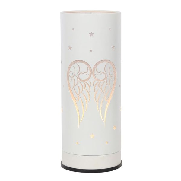 White Angel Wings Electric Aroma Lamp