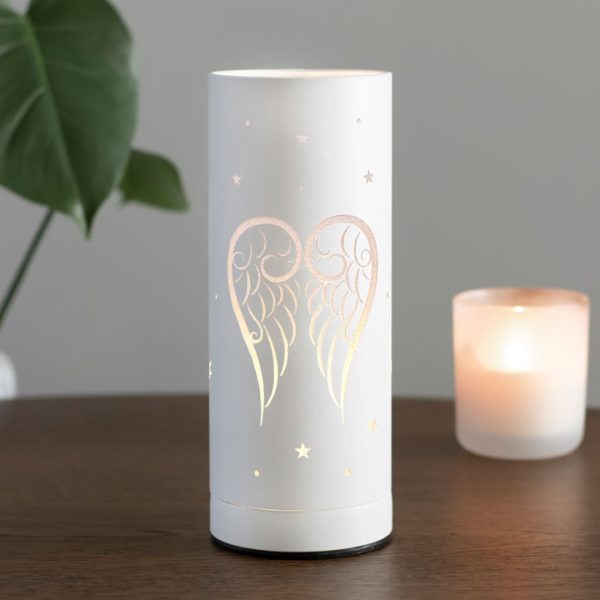 White Angel Wings Electric Aroma Lamp - Image 4