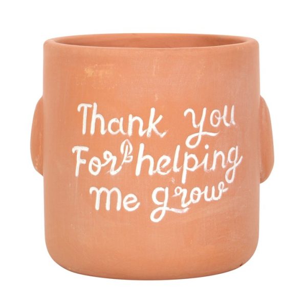 Thank You For Helping Me Grow Sitting Plant Pot Pal - Image 2