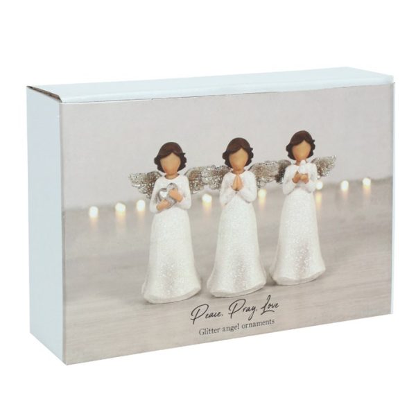 Peace Pray Love Child Angels - Image 2