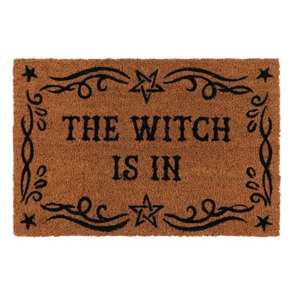 Natural The Witch Is In Doormat