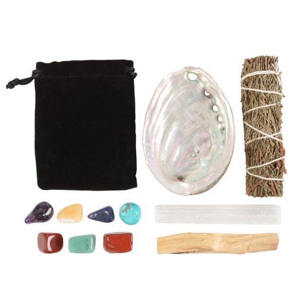 Divine Energy Smudge and Stone Wellness Kit - Image 4