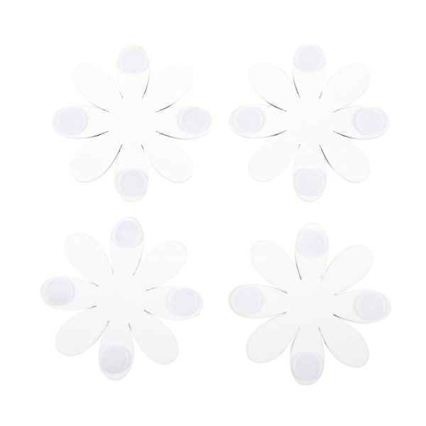 Set of 4 Daisy Shaped Coasters - Image 4