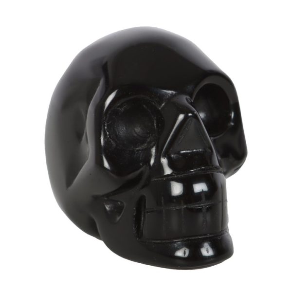 Black Obsidian Crystal Skull - Image 2