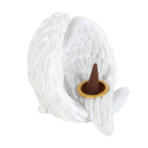 Angel Wing Resin Incense Cone Burner - Image 2