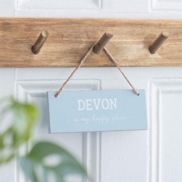 Devon is My Happy Place Hanging Sign - Image 4