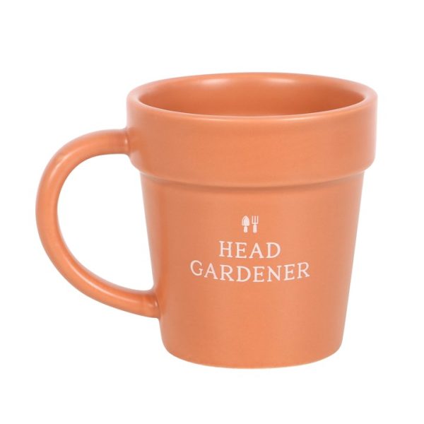 Head Gardener Ceramic Plant Pot Mug and Spoon - Image 2