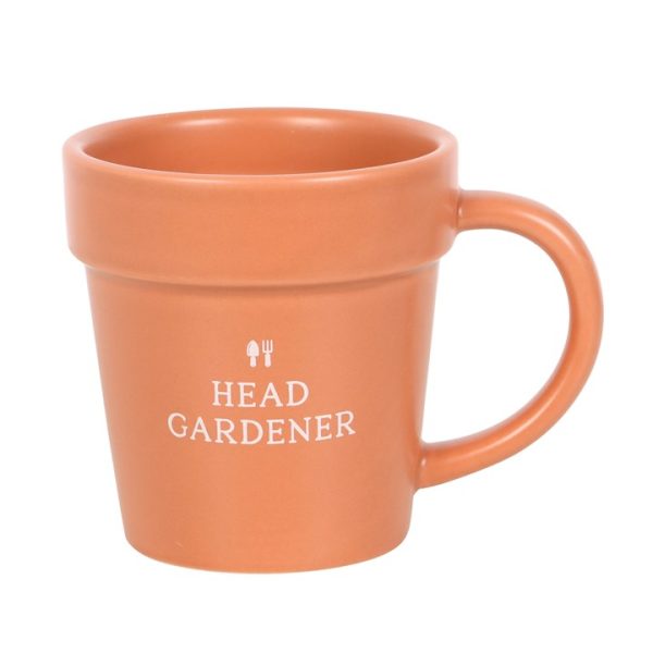 Head Gardener Ceramic Plant Pot Mug and Spoon - Image 3