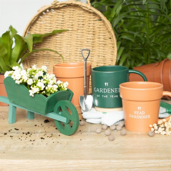 Head Gardener Ceramic Plant Pot Mug and Spoon - Image 6