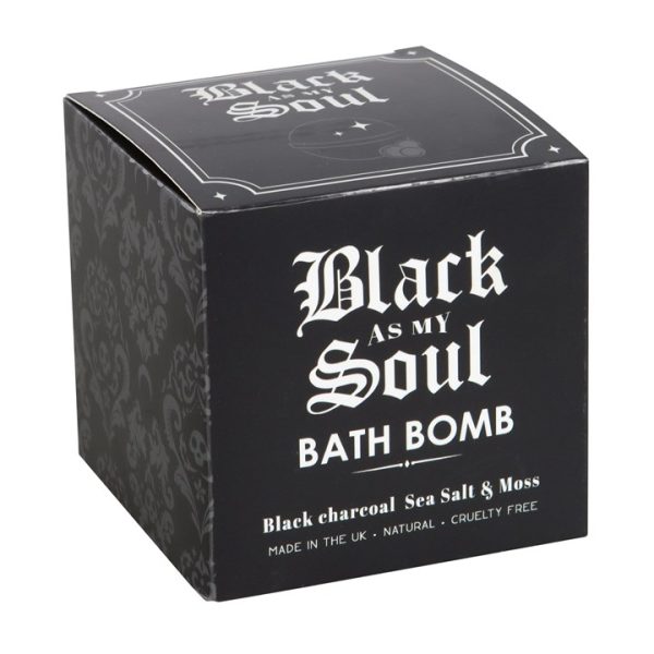 Dark Depths Black Charcoal Bath Bomb - Image 3