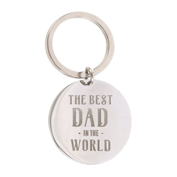 Best Dad in the World Keyring - Image 3