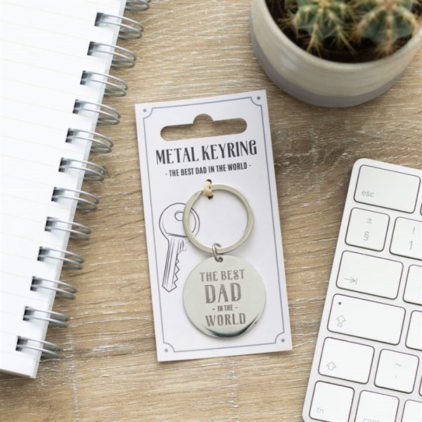 Best Dad in the World Keyring - Image 4