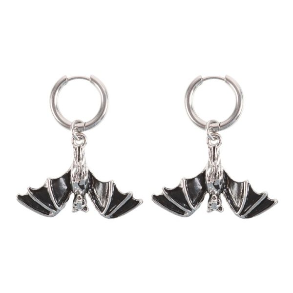 Hanging Bat Earrings - Image 2