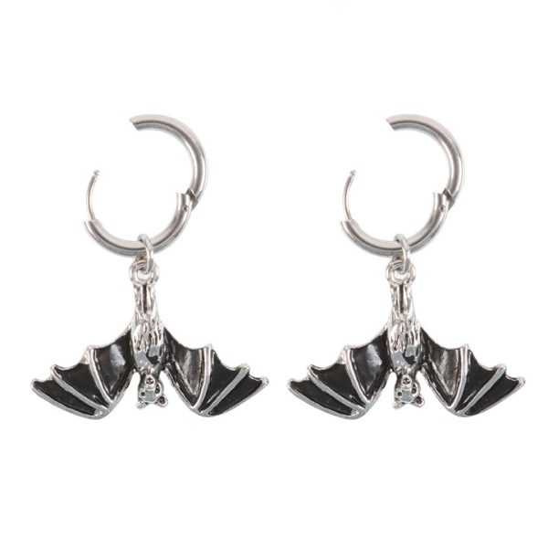 Hanging Bat Earrings - Image 3