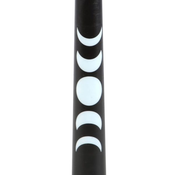 Set of 3 Black Magic Moon Phase Taper Candles - Image 4