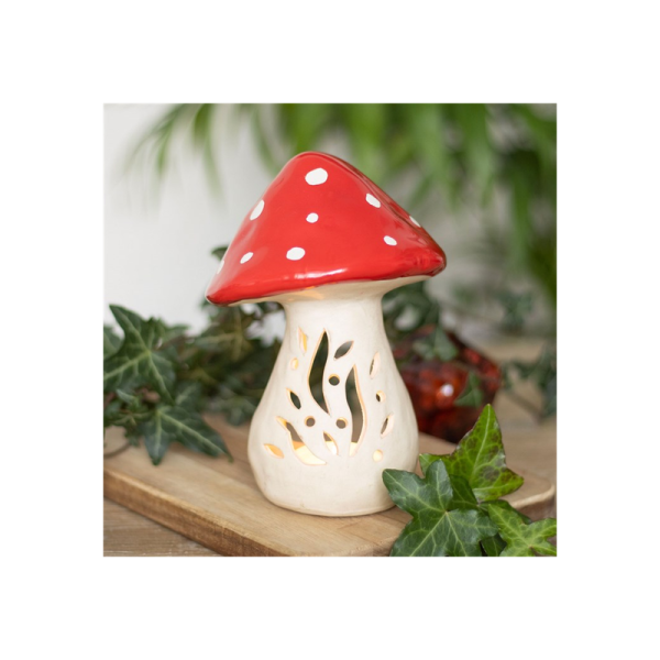 Ceramic Mushroom Tealight Candle Holder - Image 4