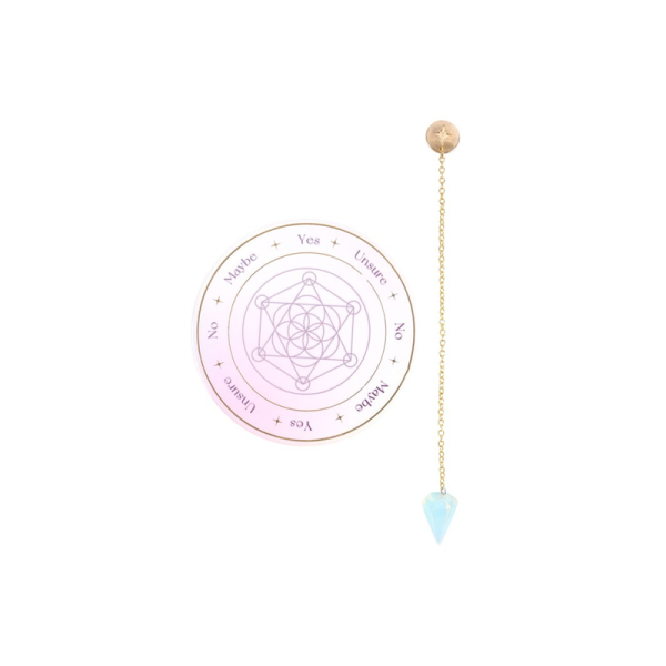 Opalite Pendulum Divination Kit - Image 2