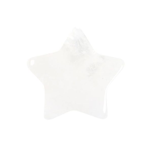 Clear Quartz Crystal Star in a Bag - Image 2