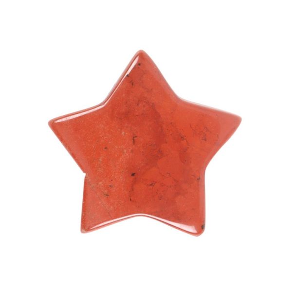 Red Jasper Crystal Star in a Bag - Image 2