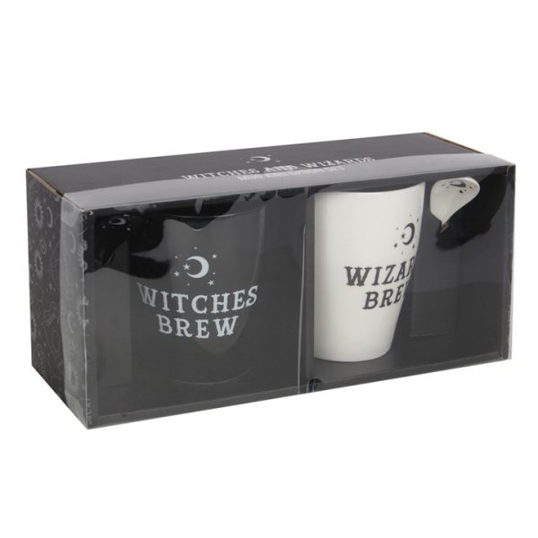 Witch and Wizard Couples Mug and Spoon Set - Image 3