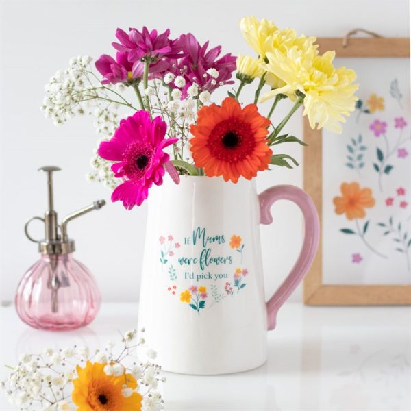 If Mums Were Flowers Ceramic Flower Jug - Image 3